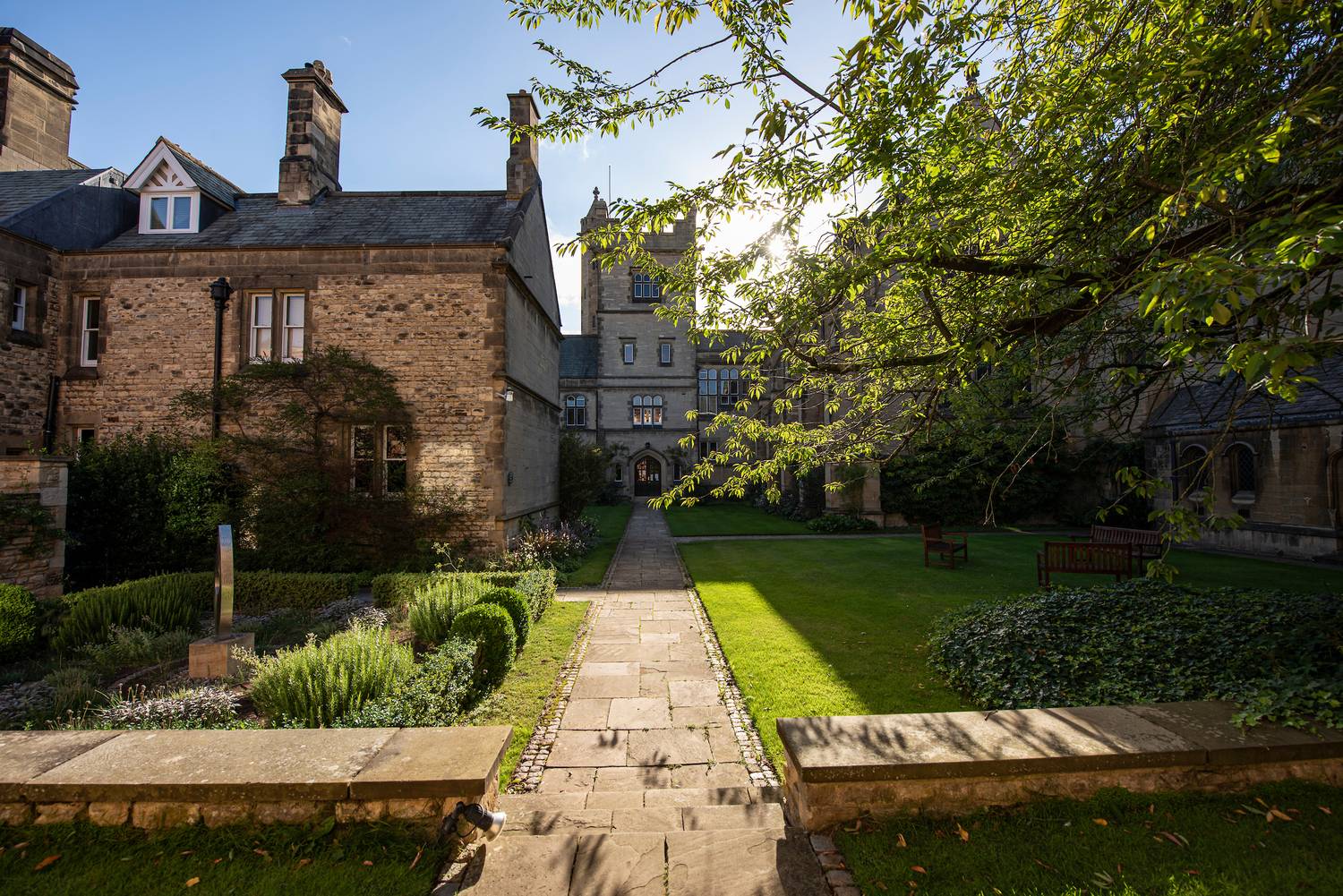 Outside of Harris Manchester college