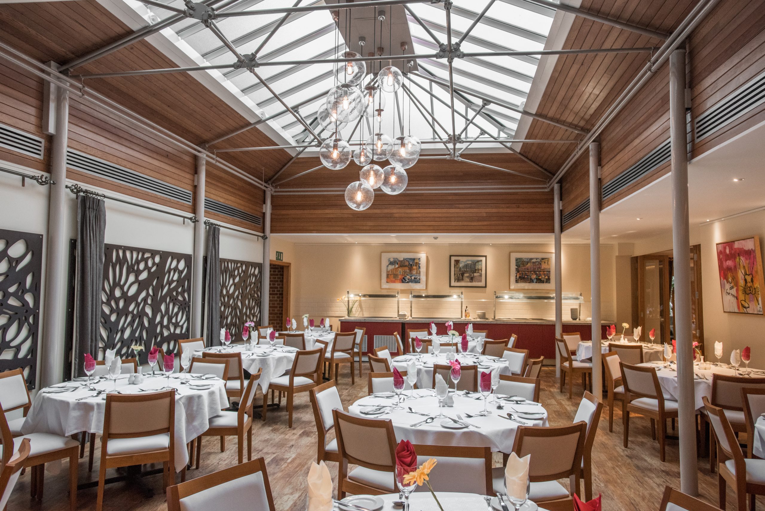 The dining room at Rewley House