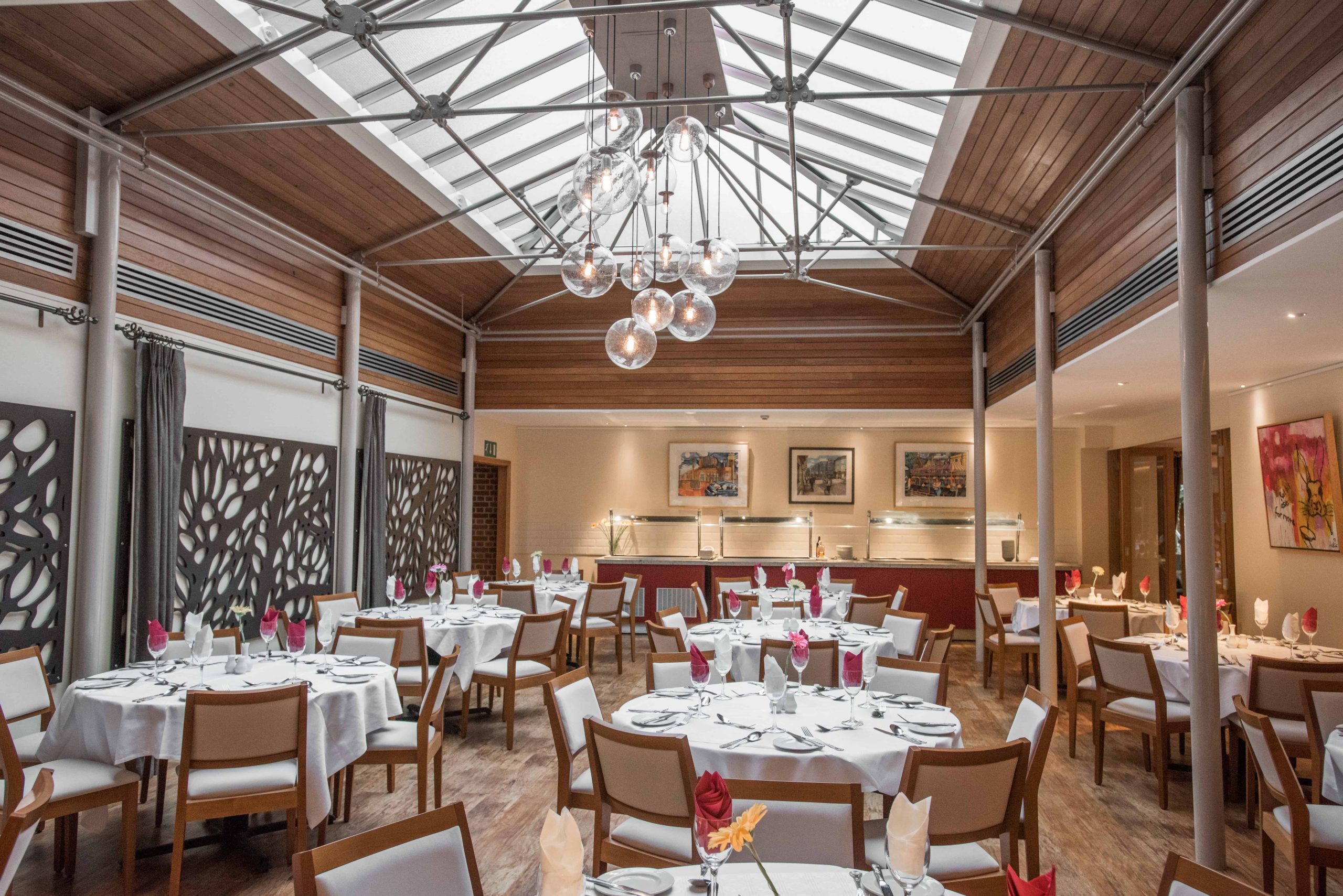 The dining room at Rewley House