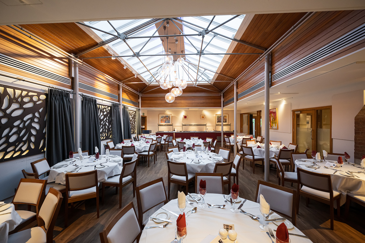 The dining room at Rewley House