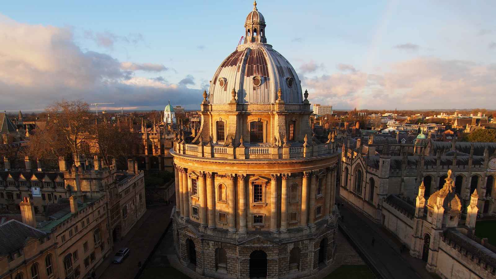 Radcliffe Camera and Oxford skyline