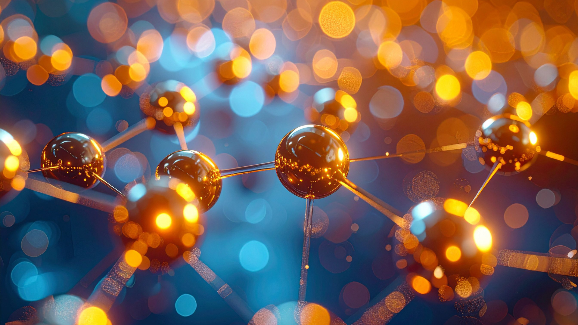Abstract Image of Molecular Structure