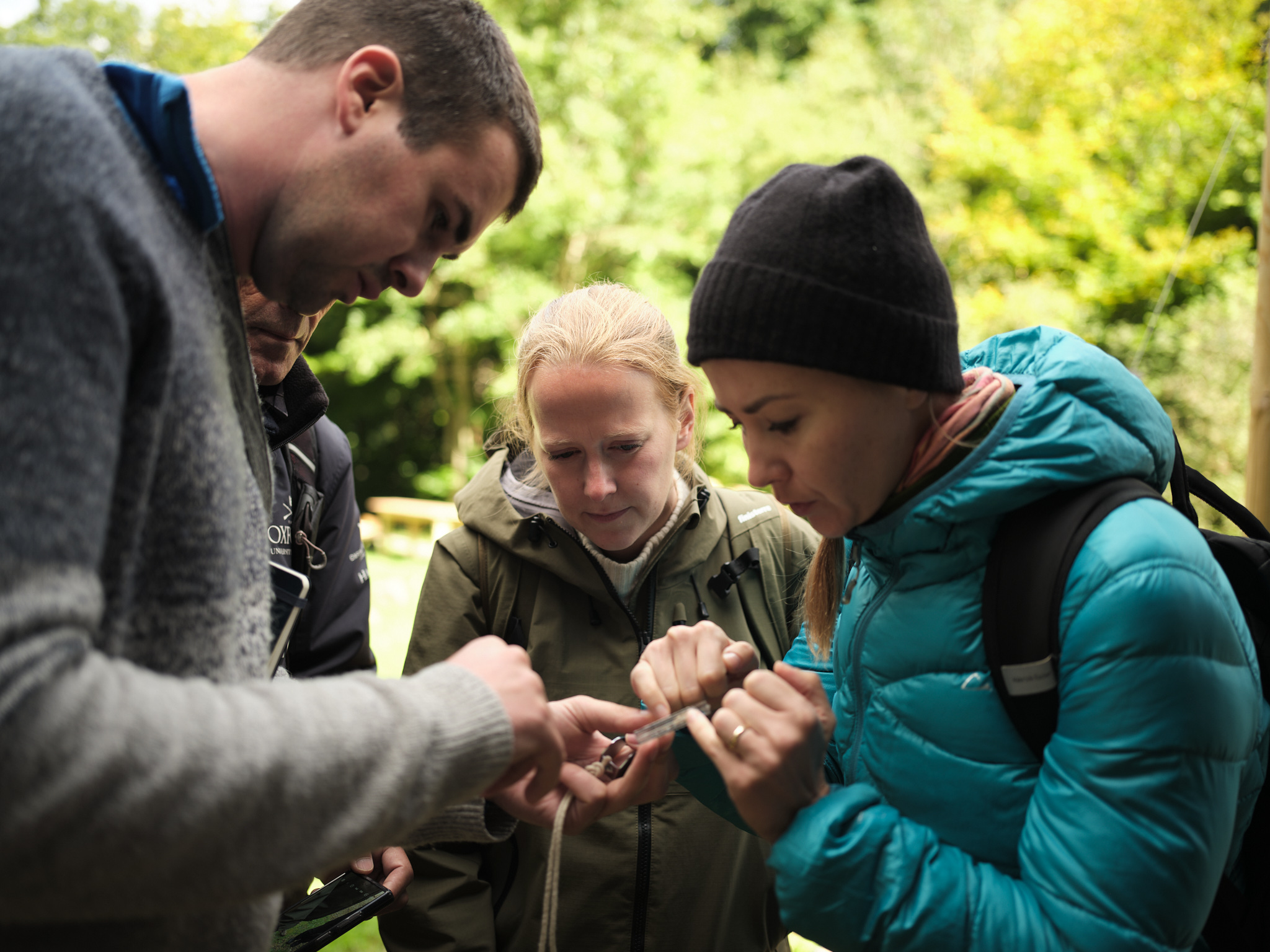 Students on ecology field trip, 2025.